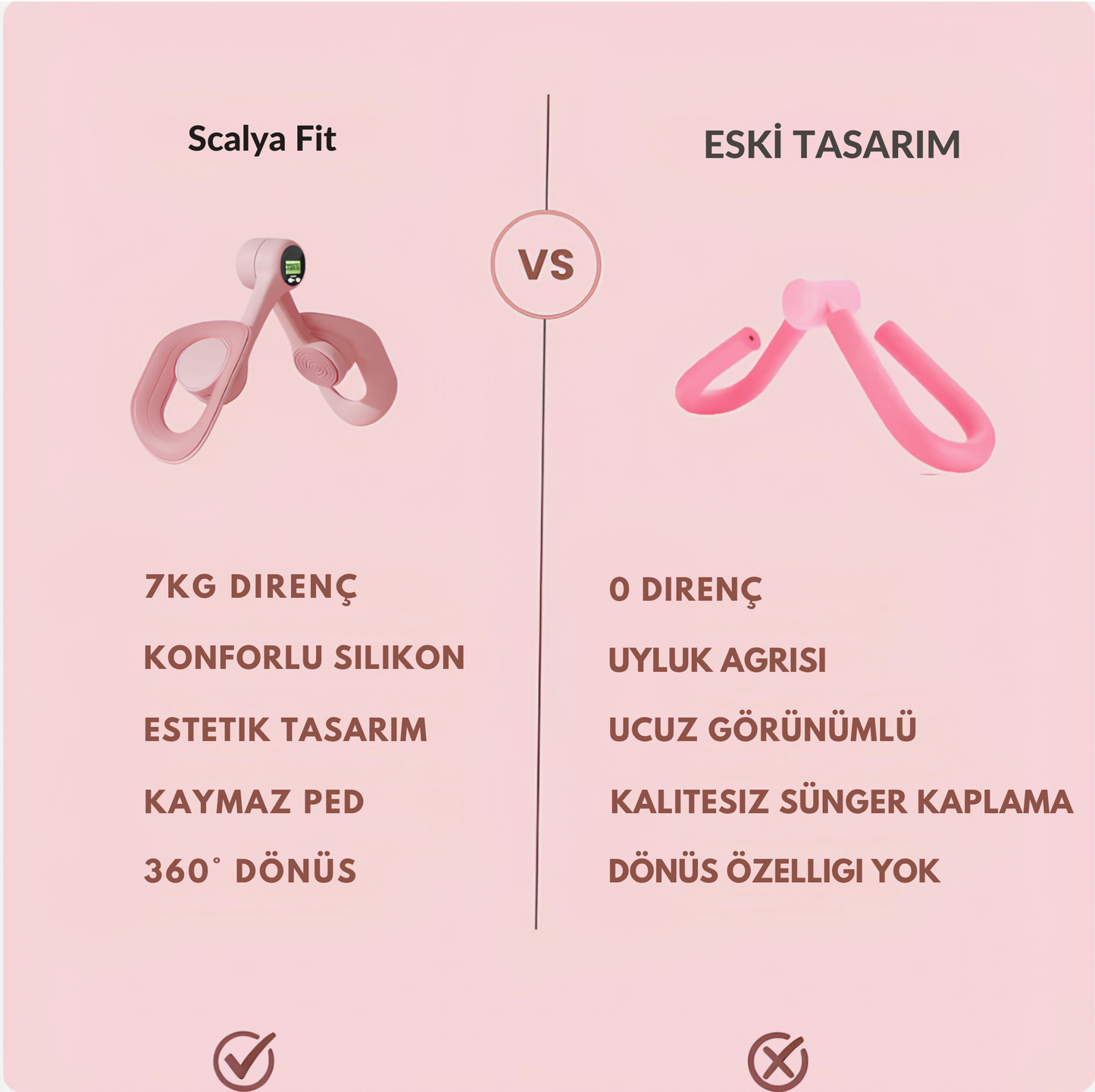 Scalya Fit™ Uyluk & Pelvik Egzersiz Aleti